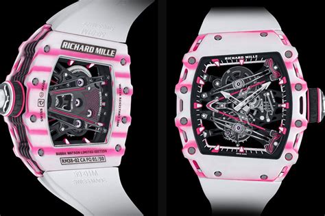 richard mille bubba watson weiss|richard mille pink watch price.